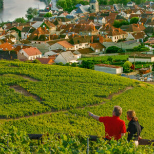4 dagen wandelen in Frankrijk langs de Champagne wijnroute bij Epernay
