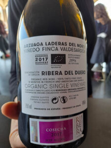 Bodegas Arzuaga - Laderas del Norte 2019 - achter