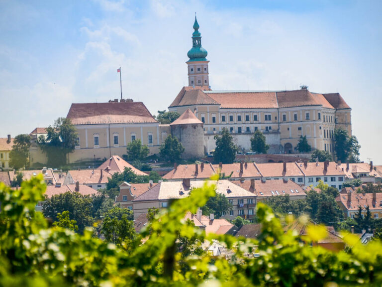 Tsjechische wijnen ontdekken - Mikulox en wijngaarden
