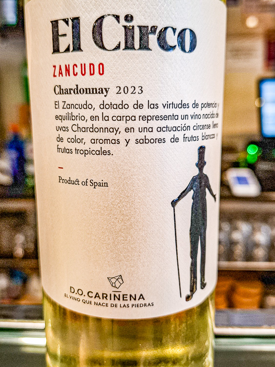 Wijnproeverij Carinena wijngebied - Wijn 5 - Bodega El Circo - DO Carinena - Fles voorkant