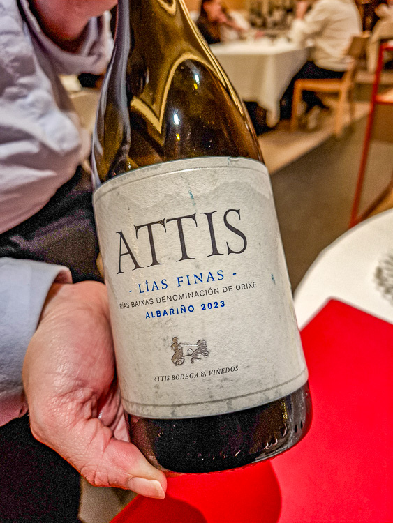 Wijnproeverij Rias Baixas - Wijn 3 - Attis - DO Rias Baixas - Fles voorkant