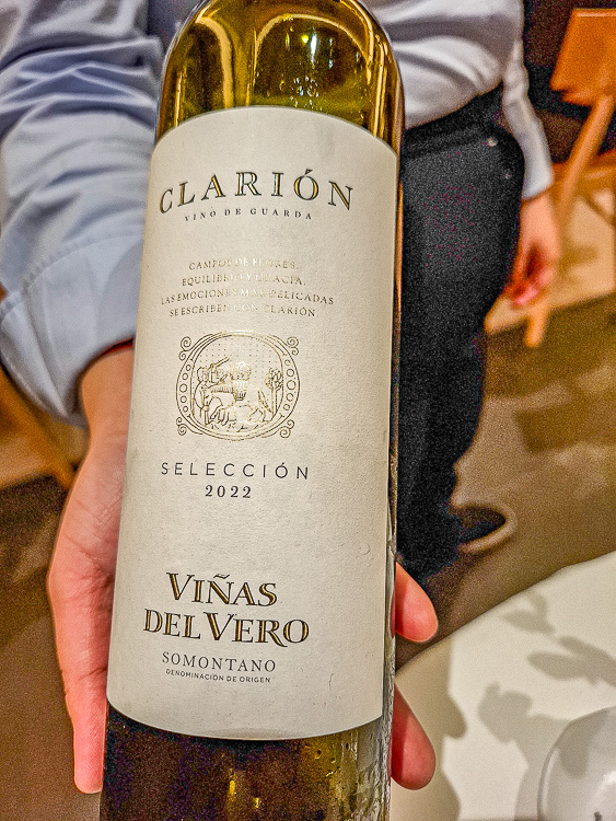 Wijnproeverij Zaragoza - Wijn 1 - Clarion - DO Samontano - Fles