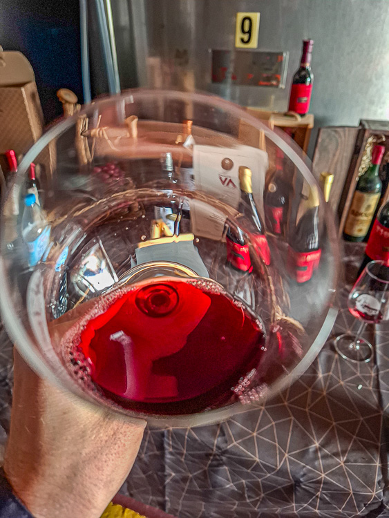 Wijnproeverij Zaragoza - Wijn 6 - Bodegas Larre - Glas