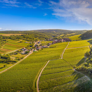 Fietstocht en wijnproeverij bij Meursault, Frankrijk